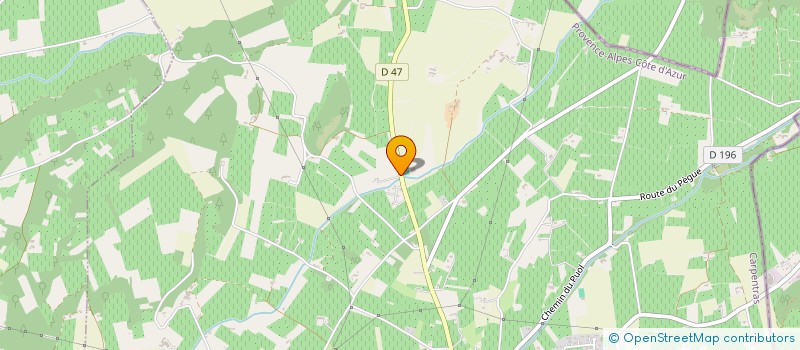 localisation de l'entreprise MASTIGNAC CHAMBRE D'HOTE à VALREAS