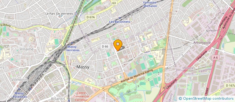 localisation de l'entreprise MASTOCORP à MASSY