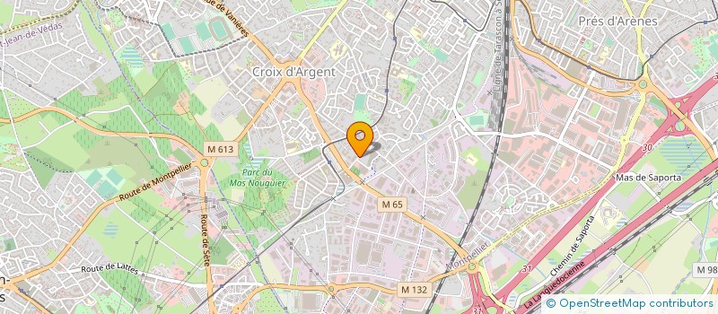 localisation de l'entreprise MASTOQUE à MONTPELLIER