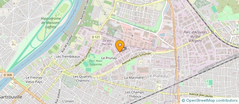 localisation de l'entreprise MASTORAKIS SARL  SARTROUVILLE