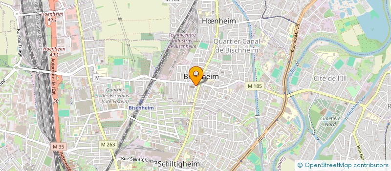 localisation de l'entreprise MASTRO BRUNO  BISCHHEIM