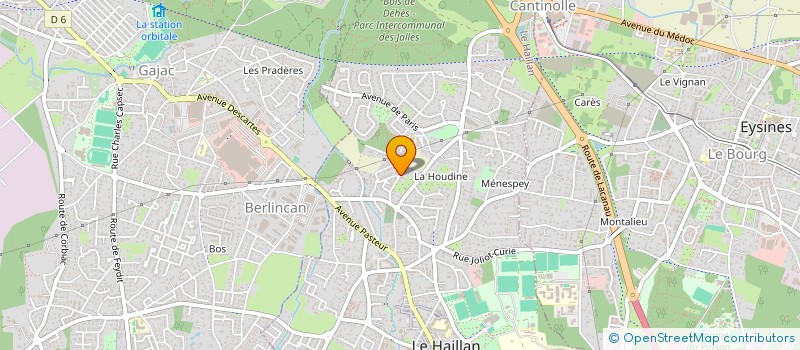 localisation de l'entreprise MASUAP  LE HAILLAN