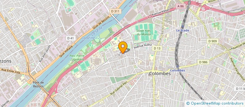 localisation de l'entreprise MASUARCA à COLOMBES