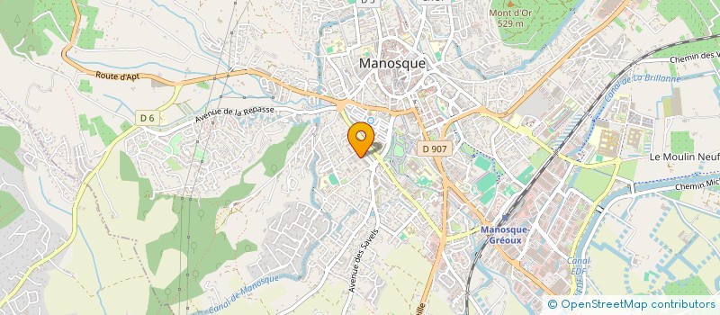 localisation de l'entreprise MASURAO DOJO à MANOSQUE