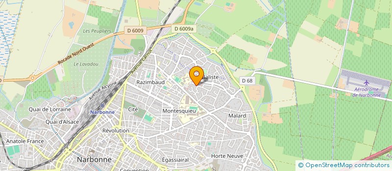 localisation de l'entreprise MASWA  NARBONNE