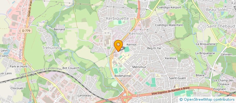 localisation de l'entreprise MASY à VANNES