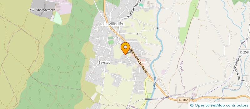 localisation de l'entreprise MASYDI  LAVILLEDIEU