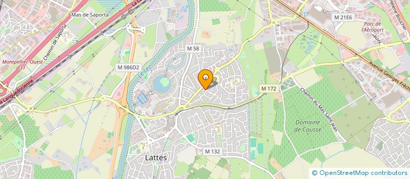 localisation de l'entreprise MASYGI à LATTES