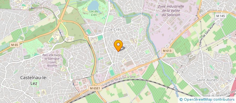 localisation de l'entreprise MASYLOCA  LE CRES