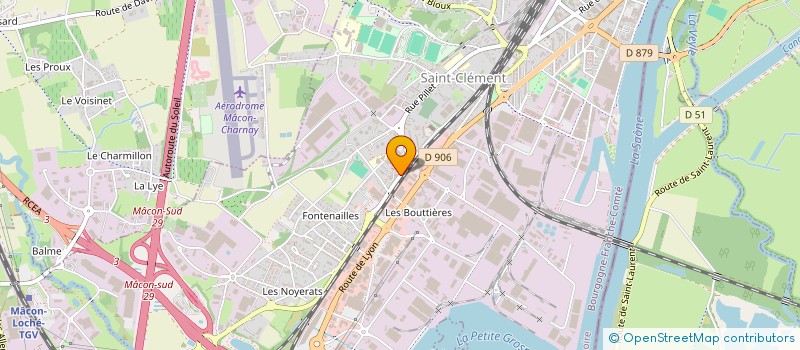 localisation de l'entreprise MASYLOISIRS à MACON