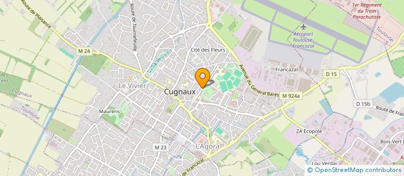 localisation de l'entreprise MASYNI  CUGNAUX