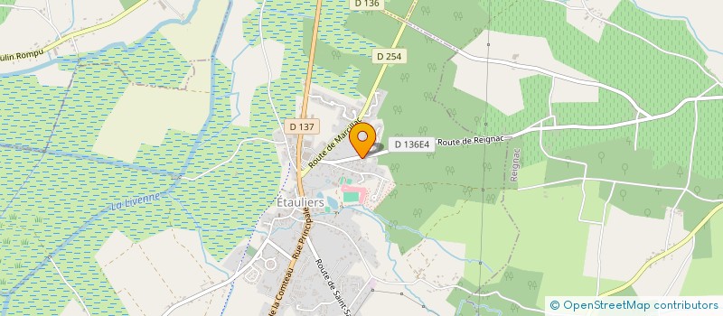 localisation de l'entreprise MAT 17  ETAULIERS