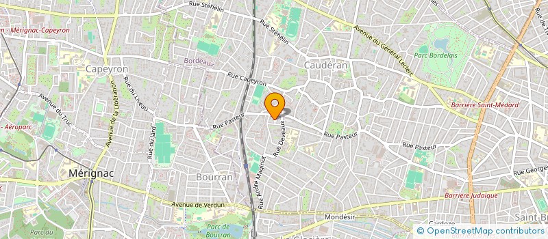 localisation de l'entreprise MAT 33 SERVICES à BORDEAUX