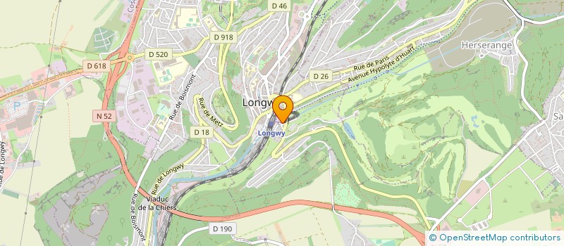 localisation de l'entreprise MAT à LONGWY