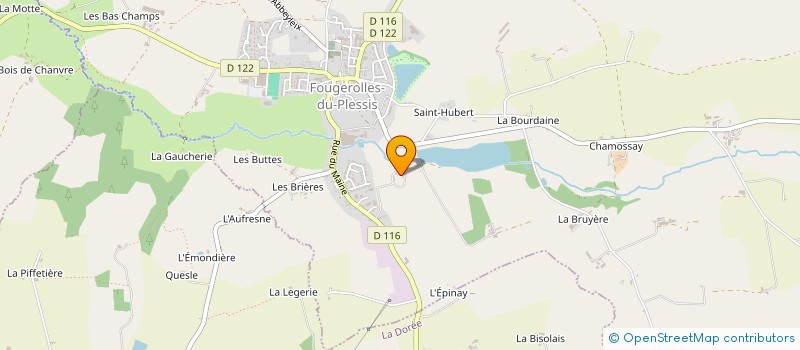 localisation de l'entreprise MAT  FOUGEROLLES-DU-PLESSIS