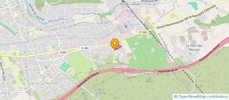 localisation de l'entreprise MAT  GIGNAC-LA-NERTHE