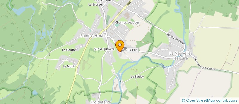 localisation de l'entreprise MAT à SAINT-GERMAIN