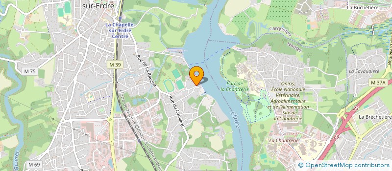 localisation de l'entreprise MAT à LA CHAPELLE-SUR-ERDRE