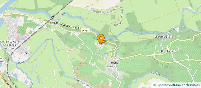 localisation de l'entreprise MAT à CHALONNES-SUR-LOIRE