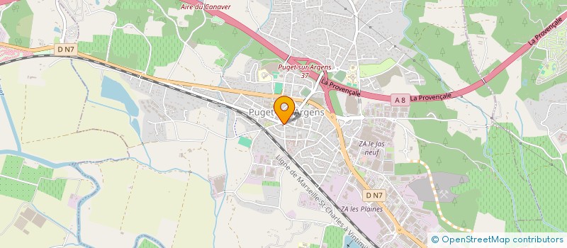 localisation de l'entreprise MAT'ABLE à PUGET-SUR-ARGENS
