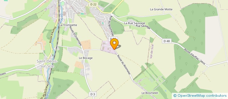 localisation de l'entreprise MAT AGRI à SAINT-DENIS-SUR-SCIE