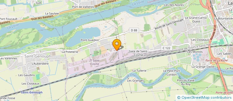 localisation de l'entreprise MAT-ANA RATO  LA RICHE