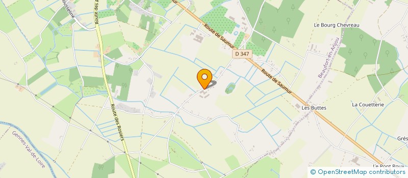 localisation de l'entreprise MAT ANJOU à BEAUFORT-EN-ANJOU