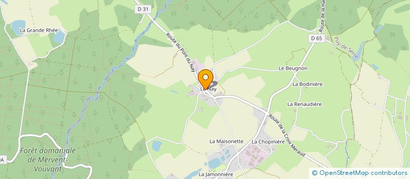localisation de l'entreprise MAT-API à BOURNEAU