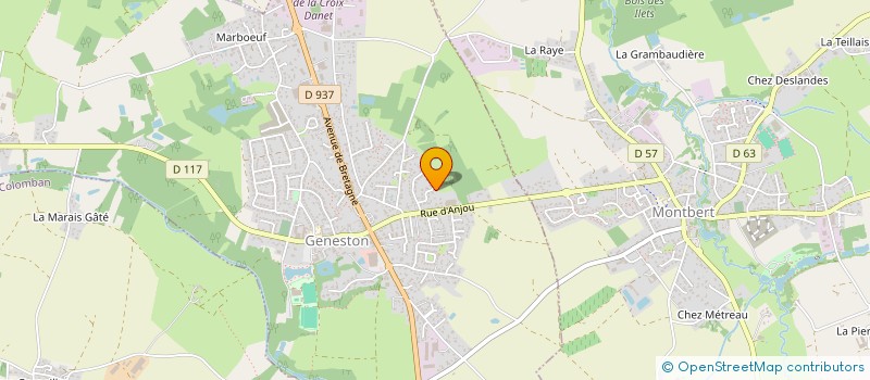 localisation de l'entreprise MAT AUTO CLEAN 44  GENESTON