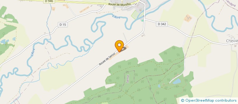 localisation de l'entreprise MAT.BOIS à GRANDPRE