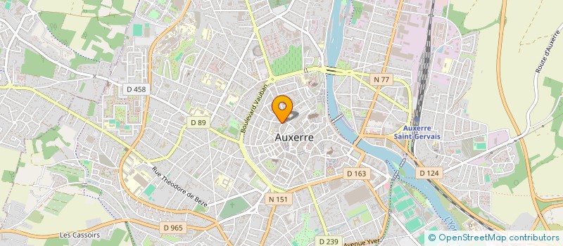 localisation de l'entreprise MAT CAFE à AUXERRE