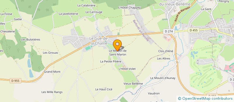 localisation de l'entreprise MAT CARRELAGE MACONNERIE à VAL-AU-PERCHE