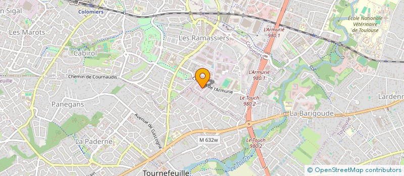 localisation de l'entreprise MAT.CO  PIBRAC