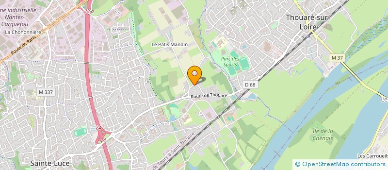 localisation de l'entreprise MAT & CO CLEAN à SAINTE-LUCE-SUR-LOIRE