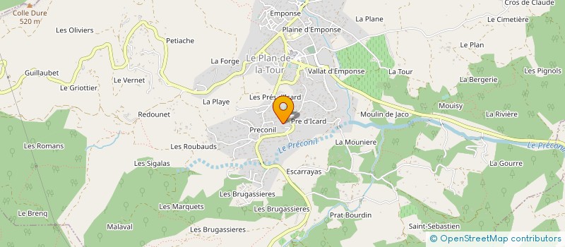localisation de l'entreprise MAT CONCEPTION à SAINTE-MAXIME