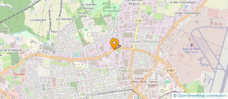 localisation de l'entreprise MAT-COURSES à LOUDEAC