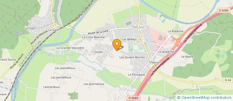 localisation de l'entreprise MAT-DEC  DOUZILLAC