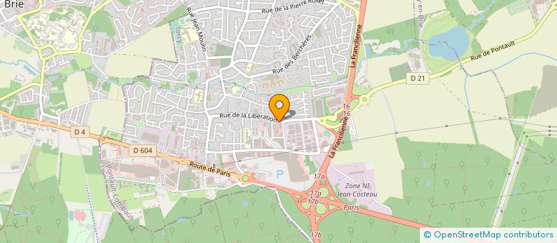 localisation de l'entreprise MAT DIFFUSION à PONTAULT-COMBAULT