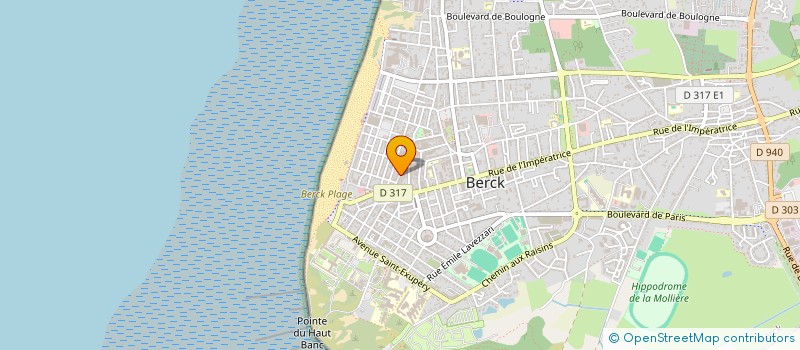 localisation de l'entreprise MAT DONUTS à BERCK