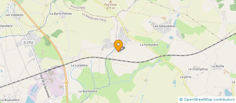 localisation de l'entreprise MAT-E-LO  MONTOURNAIS