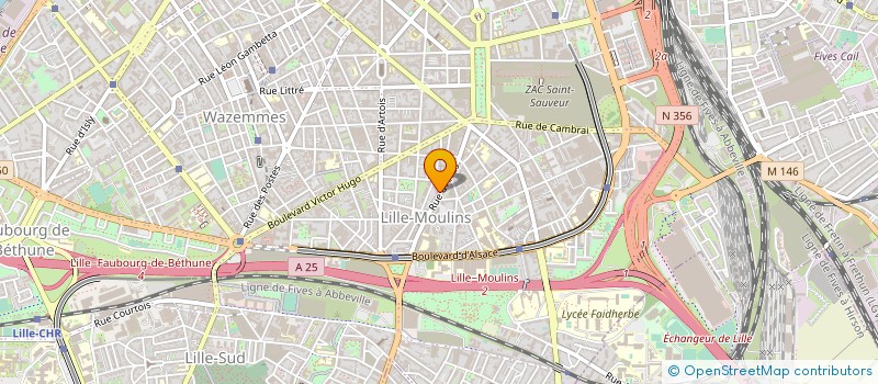 localisation de l'entreprise MAT.ELEC à LILLE