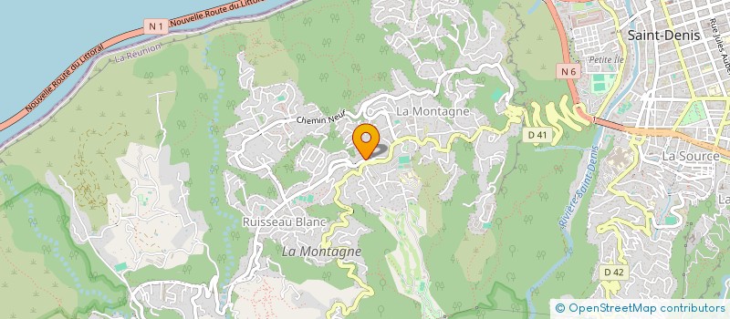 localisation de l'entreprise MAT ELEC à SAINT-DENIS
