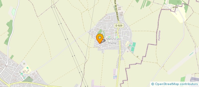 localisation de l'entreprise MAT ELECTRIQUE  LE MESNIL-EN-THELLE