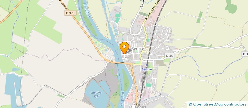 localisation de l'entreprise MAT'ENA, LE VILLAGE ANIMALIER  SEURRE