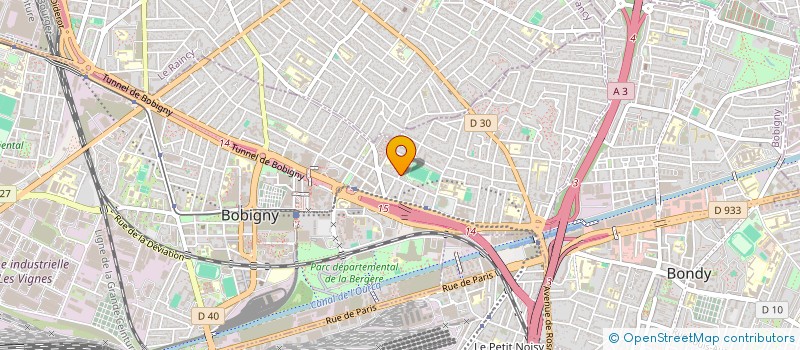 localisation de l'entreprise MAT EQUIP BTP à BOBIGNY