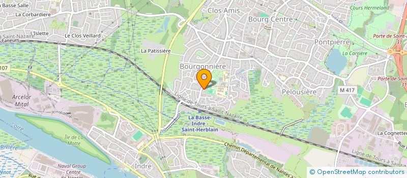 localisation de l'entreprise MAT ET ALB IMMO  SAINT-HERBLAIN