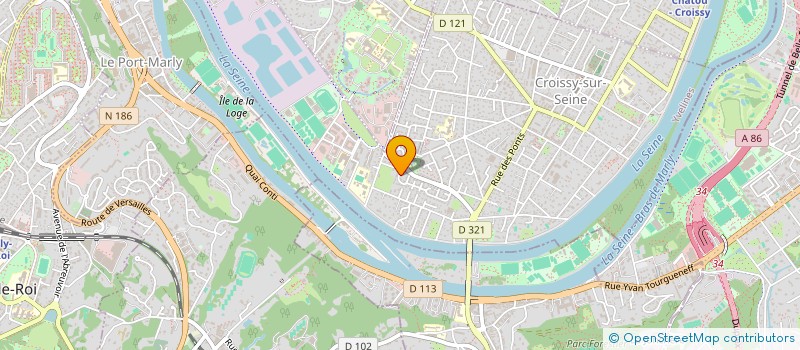 localisation de l'entreprise MAT ET TOMAS  CROISSY-SUR-SEINE