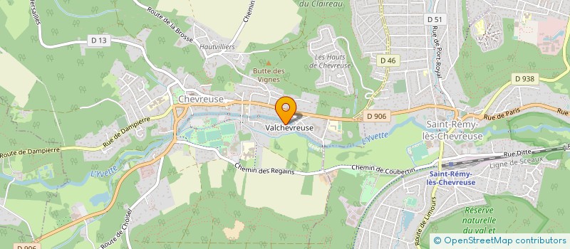 localisation de l'entreprise MAT EVENT  CHEVREUSE