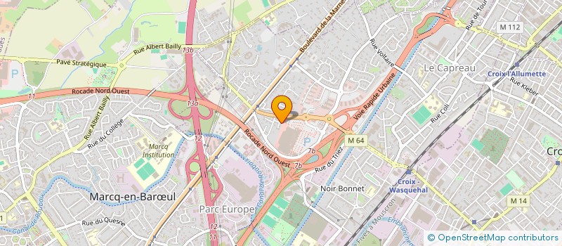 localisation de l'entreprise MAT'HUR à WASQUEHAL