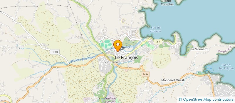 localisation de l'entreprise MAT-ID  LE FRANCOIS